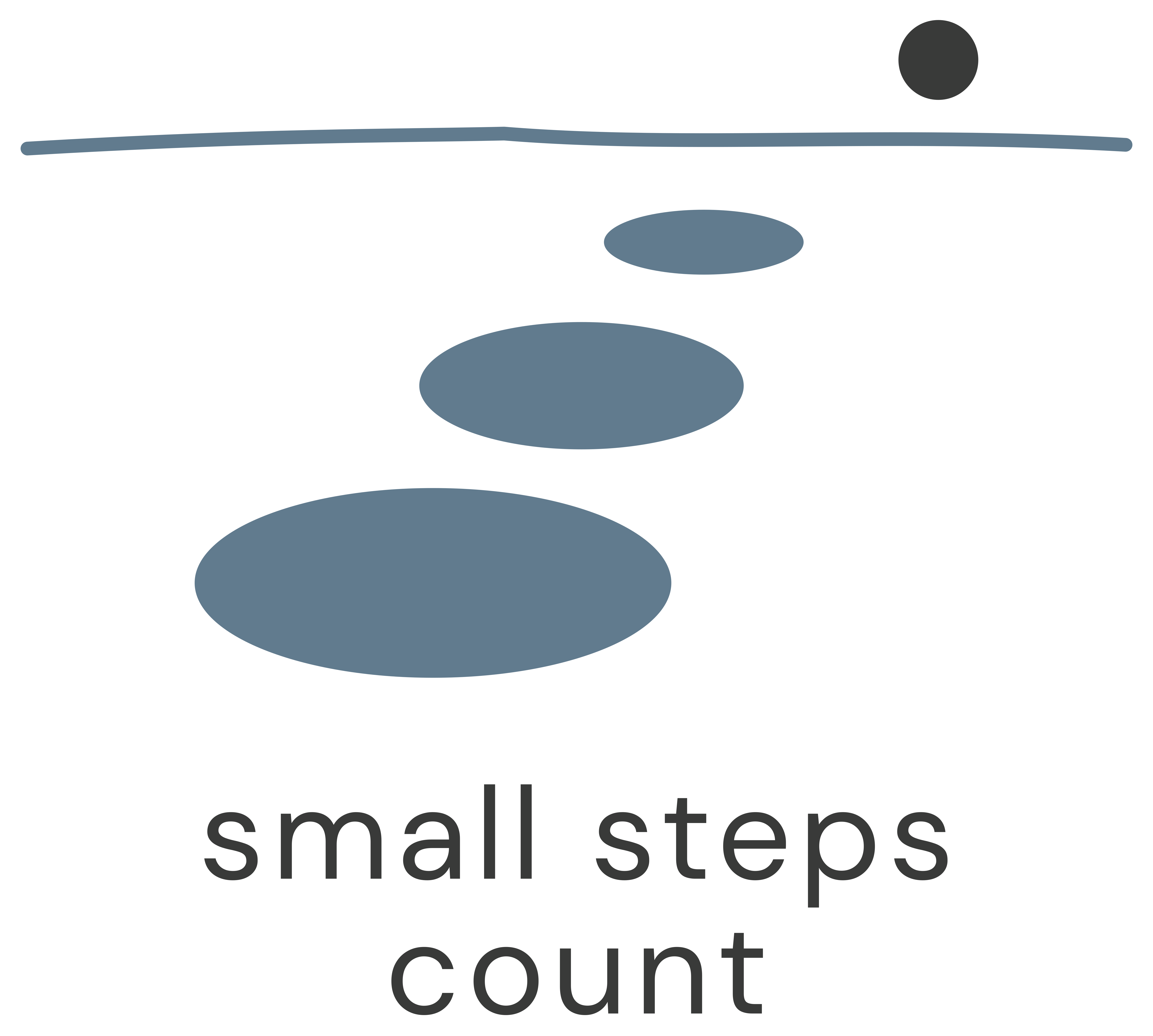 Small steps count print artwork