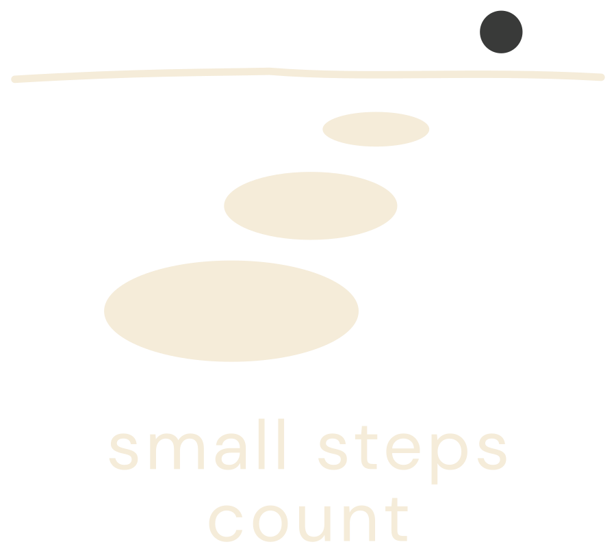 Small steps count print artwork